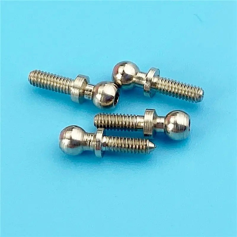 AEE9-12Pcs 금속 볼 헤드 나사 키트 K989-10 Wltoys K969 K979 K989 K999 P929 P939 284131 1/28 RC 자동차 예비 부품