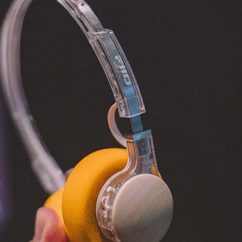 FiiO EH11 레트로 블루투스 헤드폰 빈티지 오버이어 디자인 40mm 다이나믹 드라이버 딥 베이스 무선 헤드셋 (음악용)