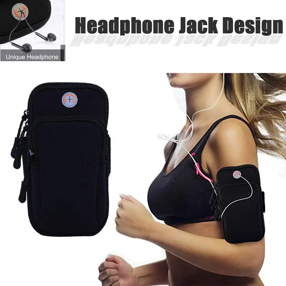 Universal Sport Armband Phone Holder for Running - Mobile Bag for Devices Under 6.8