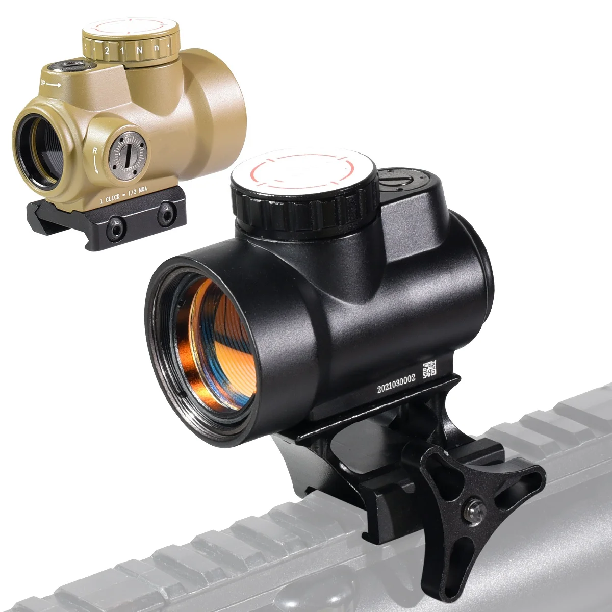 Tactical Reflex Red Dot Sight Hunting Riflescope Holographic Projected Sights Airsoft Rifle Scope AR15 M4 for 20mm Rail