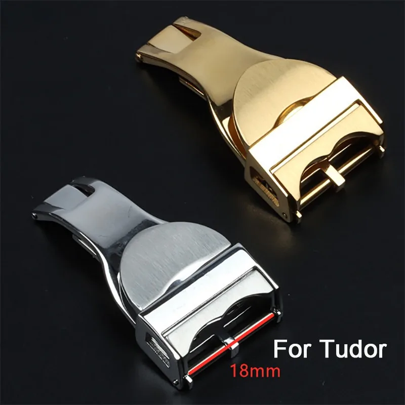 Watch Buckle Clasp Watch Buckle for Tudor Rubber Strap 18mm