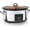 7 Quart Programmable Slow Cooker with Digital Timer, Food Warmer, Polished Platinum, Perfect  Everyday Meals and Entertaining 2