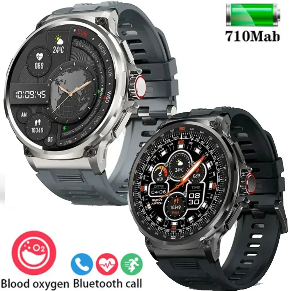 남성용 블루투스 통화 스마트워치, Oukitel WP16, Motorola Moto Edge S Pro, 5G Infinix Hot 40, 2024 스마트 워치, 1.85 인치 결제, 신제품
