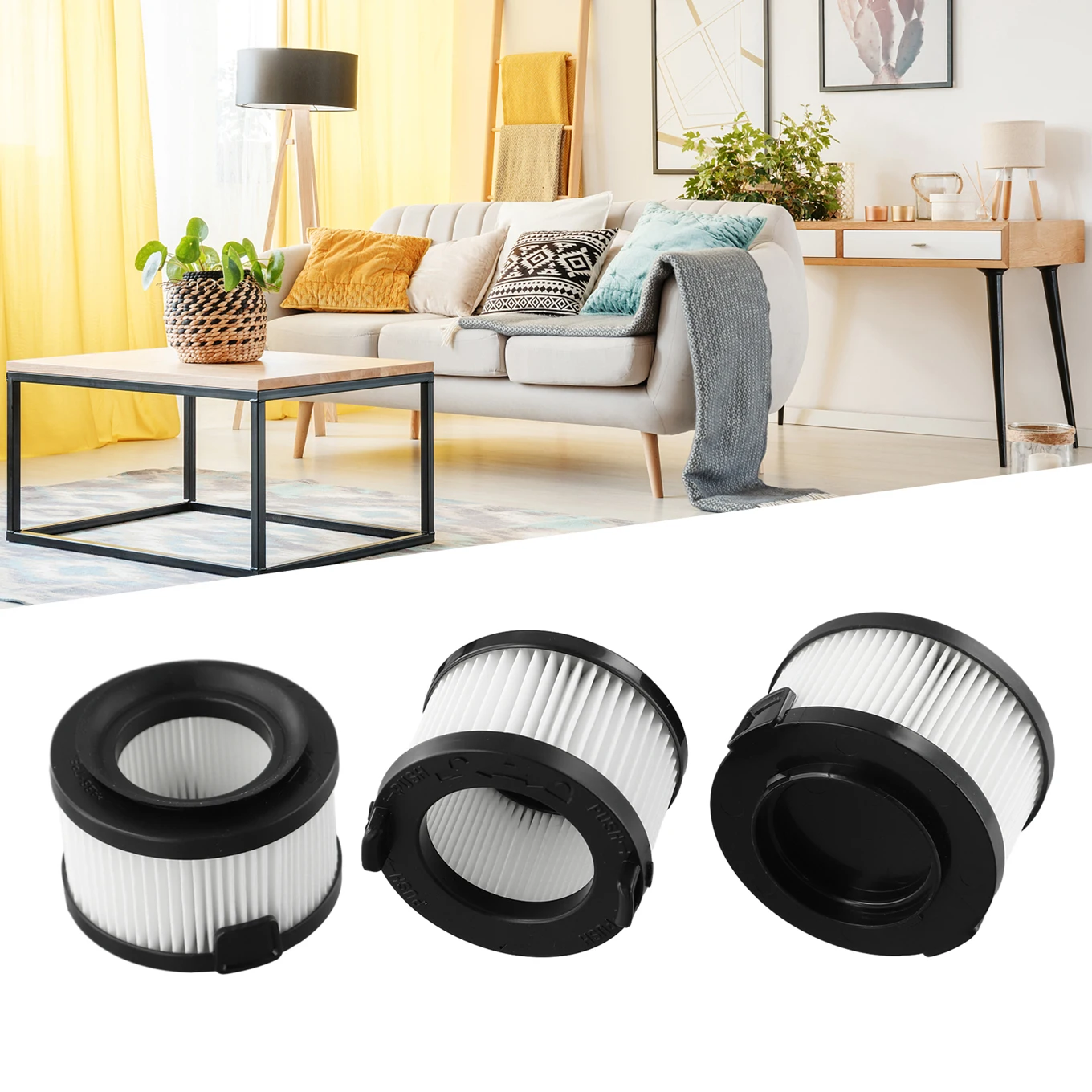 Vacuum Cleaner Filter Main Filter With 2 Pre-Filters For Levoit ...