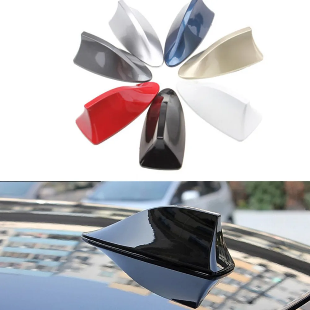 Upgraded Signal Universal Car Shark Fin Antenna Auto Roof FM