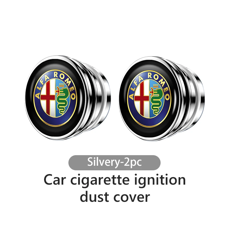 Auto Logo DustProof Car Cigarette Lighter Cover Decoration Cap