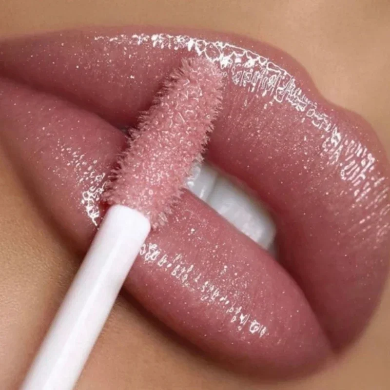 8 Colori Lip Gloss Sexy Glitter Crystal Jelly Red Long Lasting Nude Lipstick Liquid Waterproof Moisturize Oil Lip Gloss Makeup