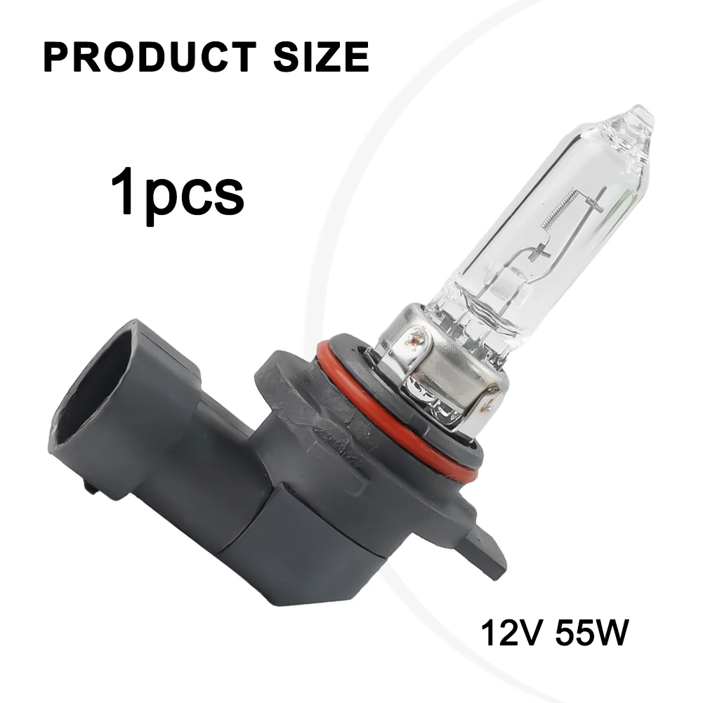 Quartz Glass Car Bulb Halogen Headlight 9012LL HIR2 12V 55W Car HeadLight Yellow White Light 4300K Super Bright Headlamp Light 2