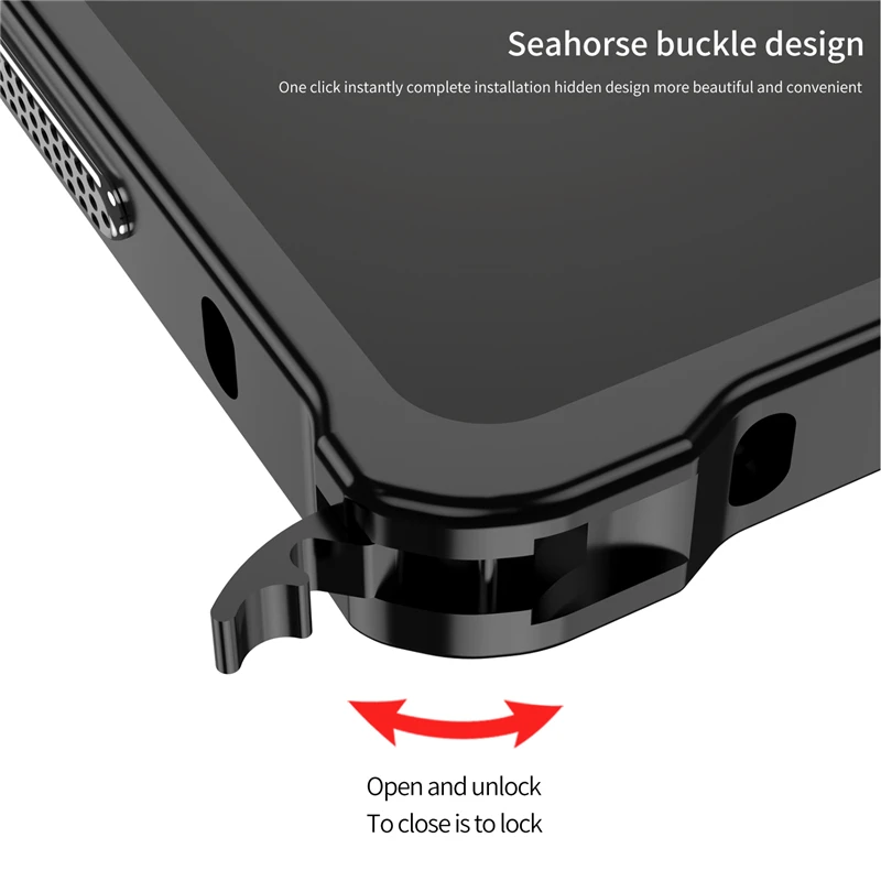 Sleek Aluminum Alloy Cooling Phone Bumper Case