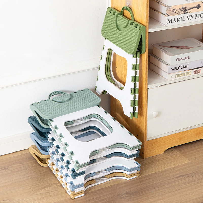 Description Picture 5 of itemPlastic Folding Stool Portable Outdoor Folding Camping Chair Escape Chair Outdoor Stool Fishing Chair