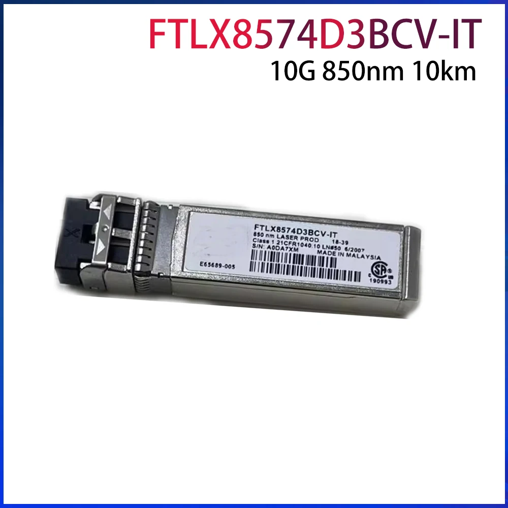 

FTLX8574D3BCV-IT для оптического модуля Intel 10G Multimode 850nm 10km