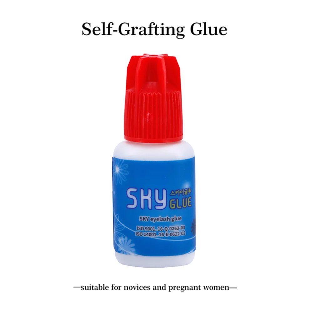 

Customizable Lashes Glue No Irritation Quick Drying Glue Long Lasting Waterproof Adhesive Black Grafting Lashes Glue Makeup
