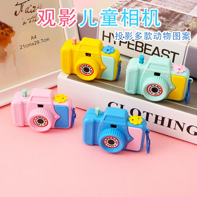 Funny Mini Animal Pattern Cartoon Camera 6 pcs For Kids Educational Toy Gift