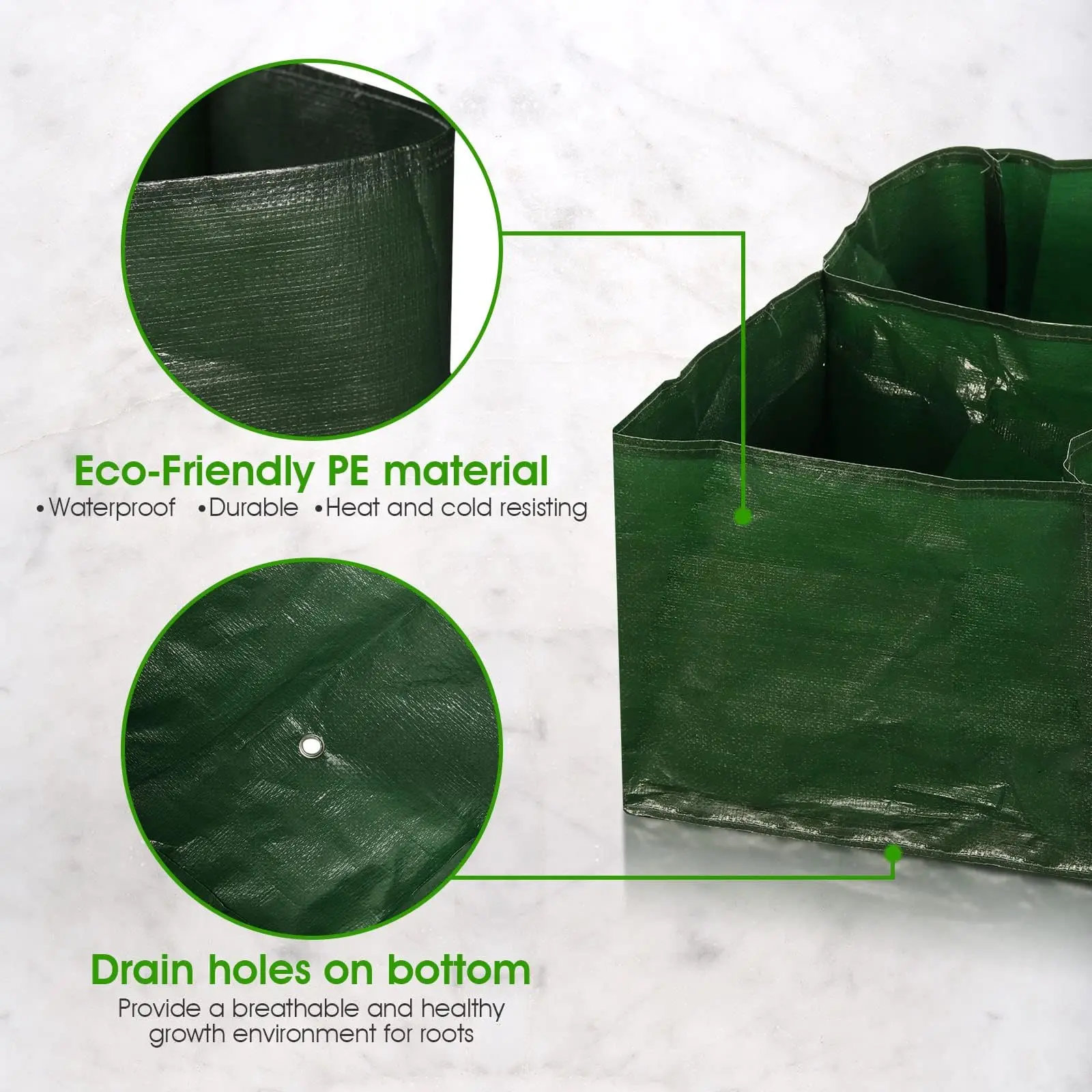 Potato grow bags Accessories Plant Bag Sack Orchard Gardening Tools Garden Tool Vegetable Supplies Outdoor Planter Compost Bin