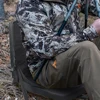 Folding Heated Stadium Seat Cushion Portable with Pocket 3 Speed Temperature USB Charging for Outdoor Travel Fishing 3
