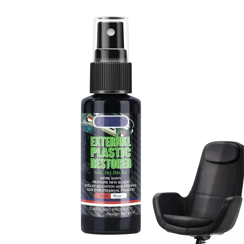 

Car Plastic Restorer Car Restore Coating Agent Automotive Restoring Liquid Trim Coat for Cars Car Detailing Cleaning Supplies
