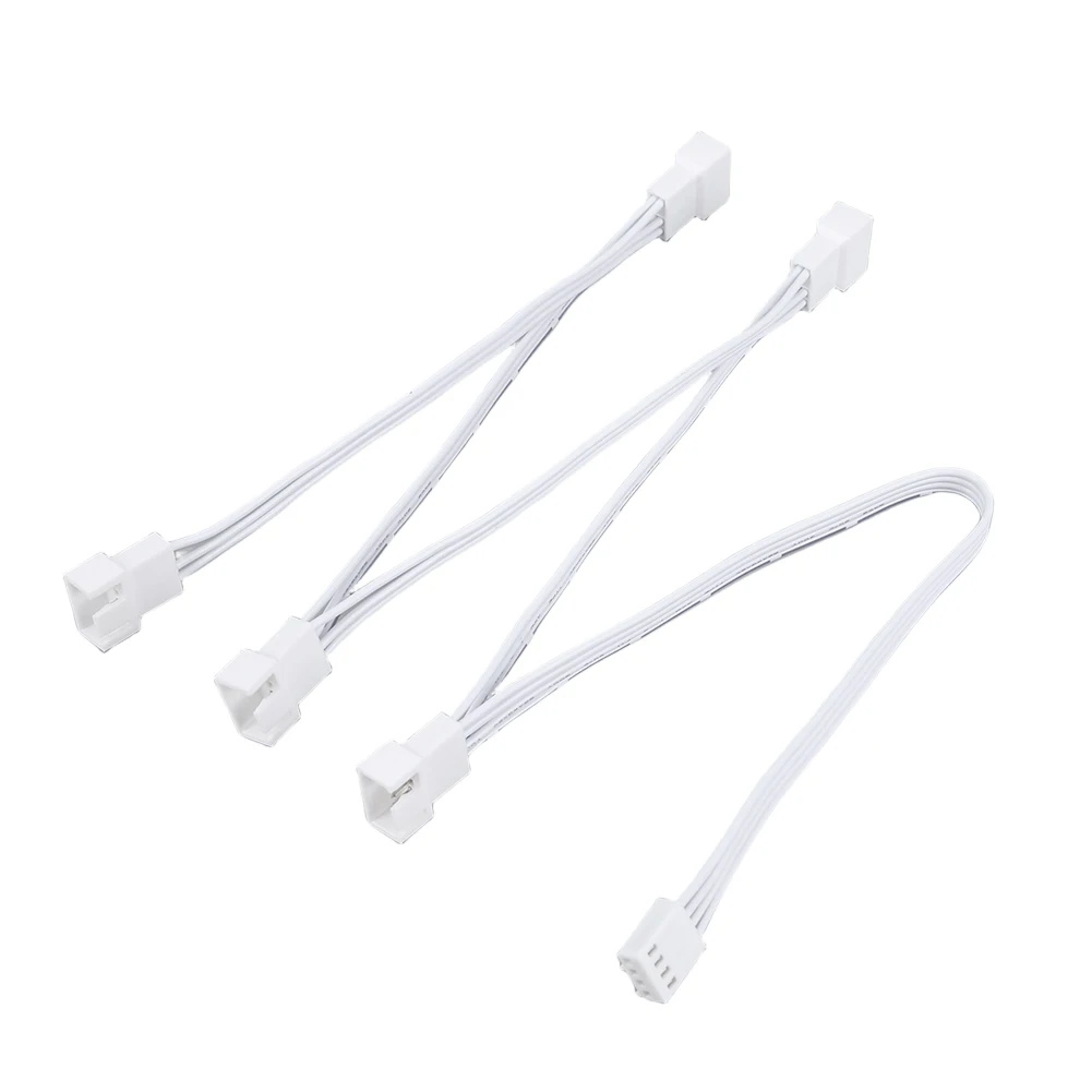 Portable PWM Adapter Cable 5/6 Ways Extension Cable Connector Female To Male PVC Insulation Material for Computer CPU