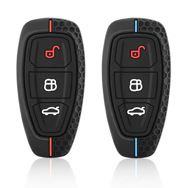 Auto Silikon Auto Schlüssel Smart Remote Key Fall Abdeckung für Ford Fiesta  Focus 3 4 MK3 MK4 Mondeo Ecosport Kuga focus ST - AliExpress