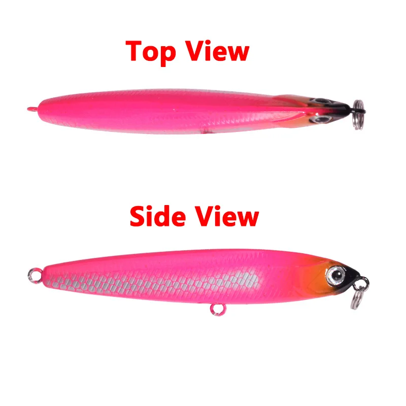 1 Pcs Sinking Pencil Fishing Lure 10g 14g 18g Long Casting Vibration Minnow Wobblers Tackle Artificial Bait for Pike Bass Trout