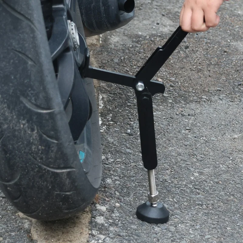 Motorcycle Labor Saving Wheel Stand Kickstand Universal Wheel Lifter Side Support Stand Swingarm Lift Frame for Most Motorcycles