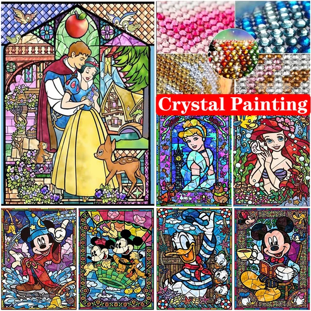 5d Diamond Painting Disney Mickey Mosaic Crafts Kit Cross Stitch