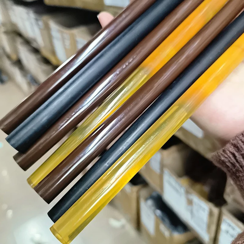 5PCS Hot melt adhesive stick hair extensions tools material for hair extensions keratin in bar for