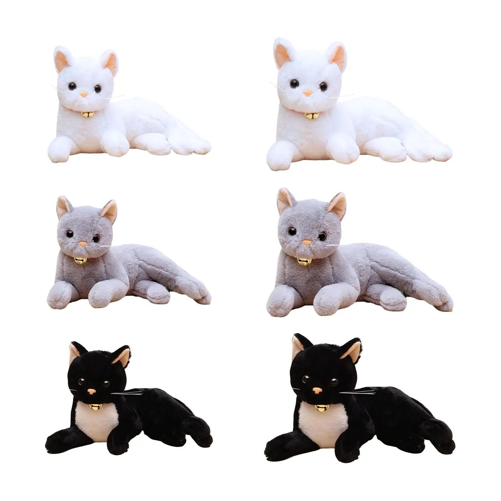 

Plush Cat Soft Plush Figure Toy Handmade Soft Plush Pillow for Toy