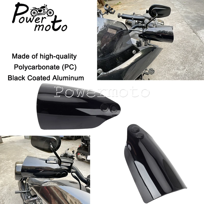 

For Harley Softail Convertible Cross Bones Custom Deluxe Night Train Rocker Springer Bad Boy Motorcycle Blocking Wind Hand Guard