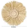 Great Wall Art Woven Straw Hanging Pendant Lightweight Straw Ornament Woven Photograph Prop Straw Ornament for Home 6
