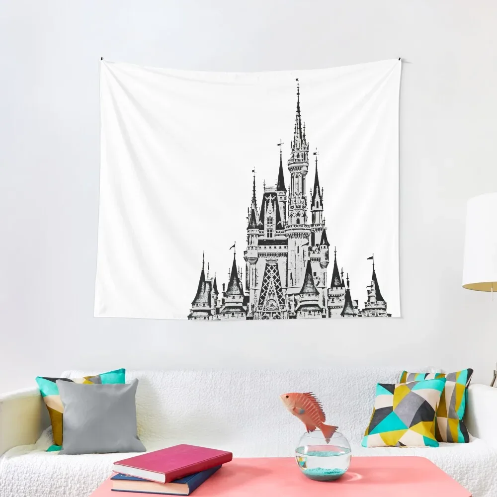 

Magic Castle Stamp Tapestry Decorations For Room Home Decoration Outdoor Decor Home Decorators Tapestry