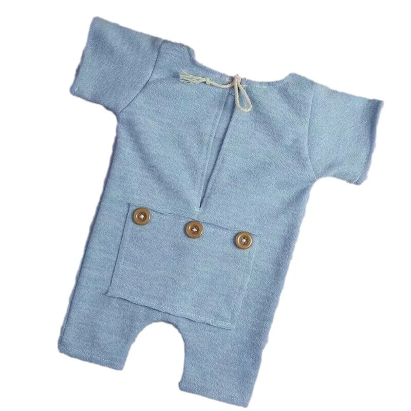 Photography Props for Baby Girls Boys 0-1M Unisex Romper Photo Jumpsuits Monthly Party Photo Clothes Newborn Photo Suit 40JC