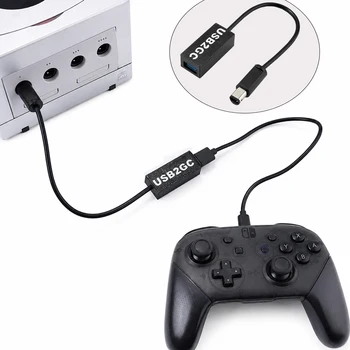 Adattatore USB2GC da Controller USB a NGC per Console GameCube, Compatibile con Controller USB Switch Pro, XBOX 360, PS3, PS4, PS5