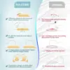 Memory Foam Pillow for Sleeping Slow Rebound Memory Foam Orthopedic Pillow for Neck Pain Soft Relax Cervical Neck Stretcher 5