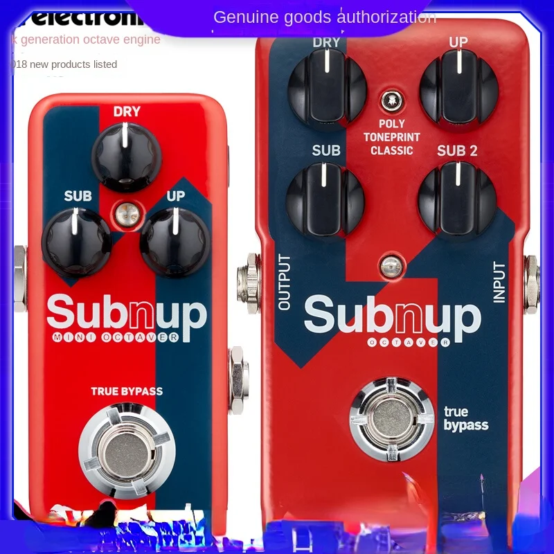 

For TC Electronic Sub'n'up Octaver Mini Octave Polyphonic Electric Guitar Stompbox