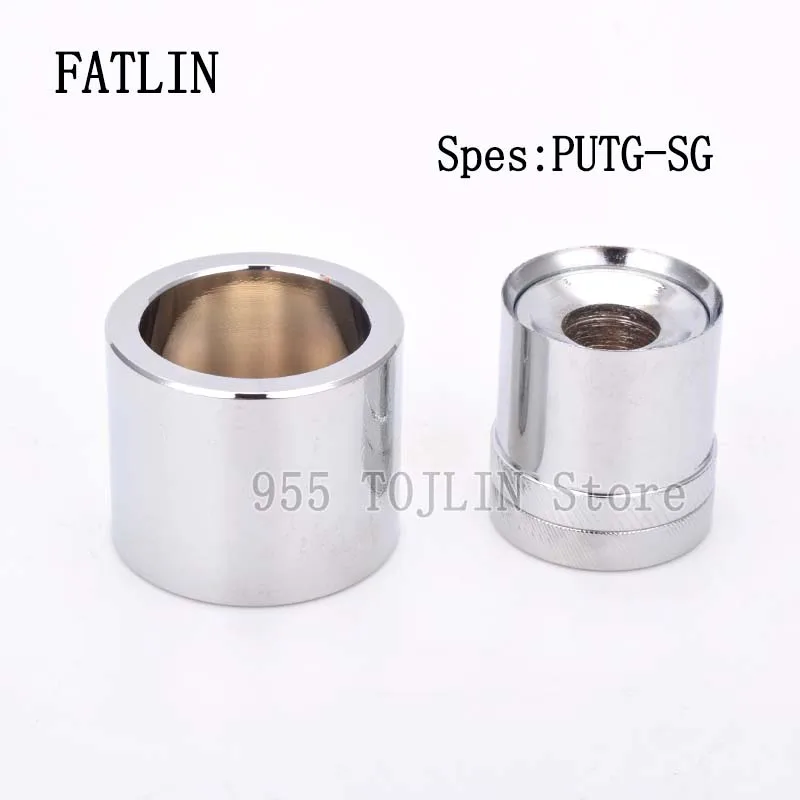 Fabric Covered Button Mold 20L-60L Press Die Assembly Mould Tool For Round Bread Shape Button Accessories DIY PUTG 4