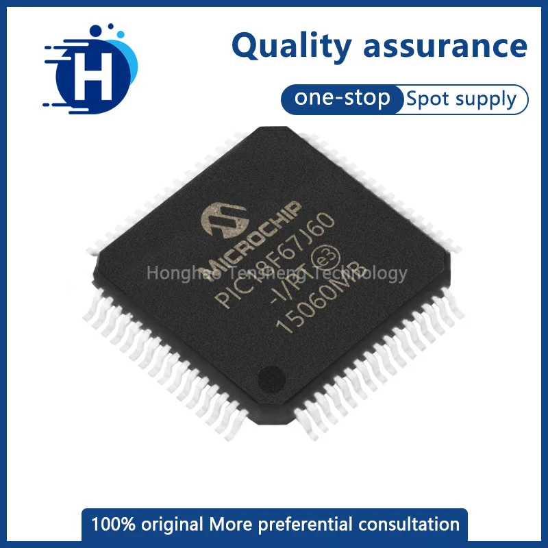

New original PIC18F67J60 PIC18F67J60-I/PT 8-bit embedded microcontroller chip