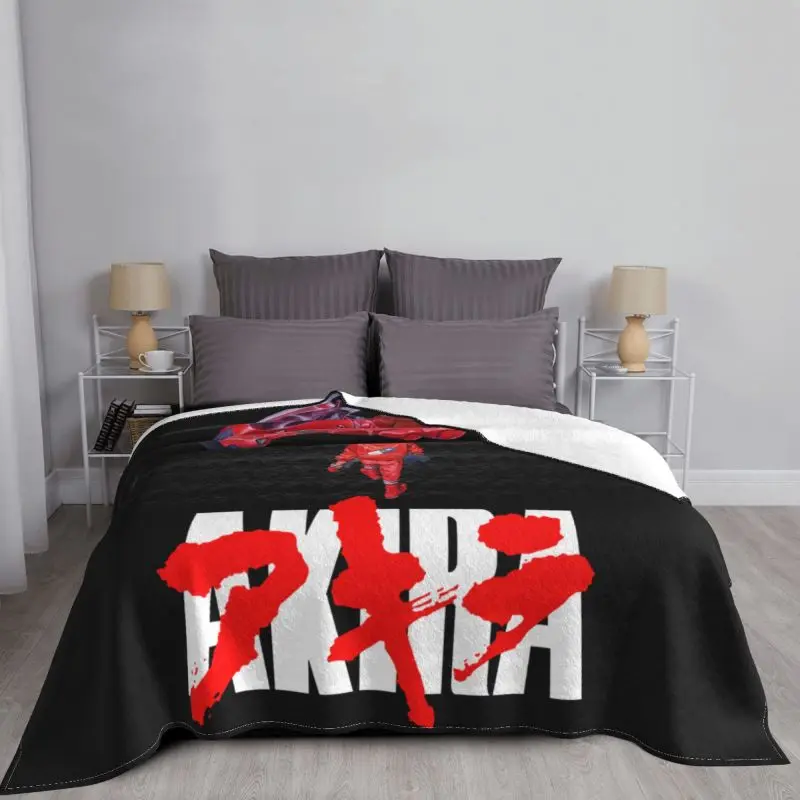 Akira,Anime Movie,Manga,1988 Blanket Velvet Raschel Sofa Cover Couch Blanket For Sofa Bedroom