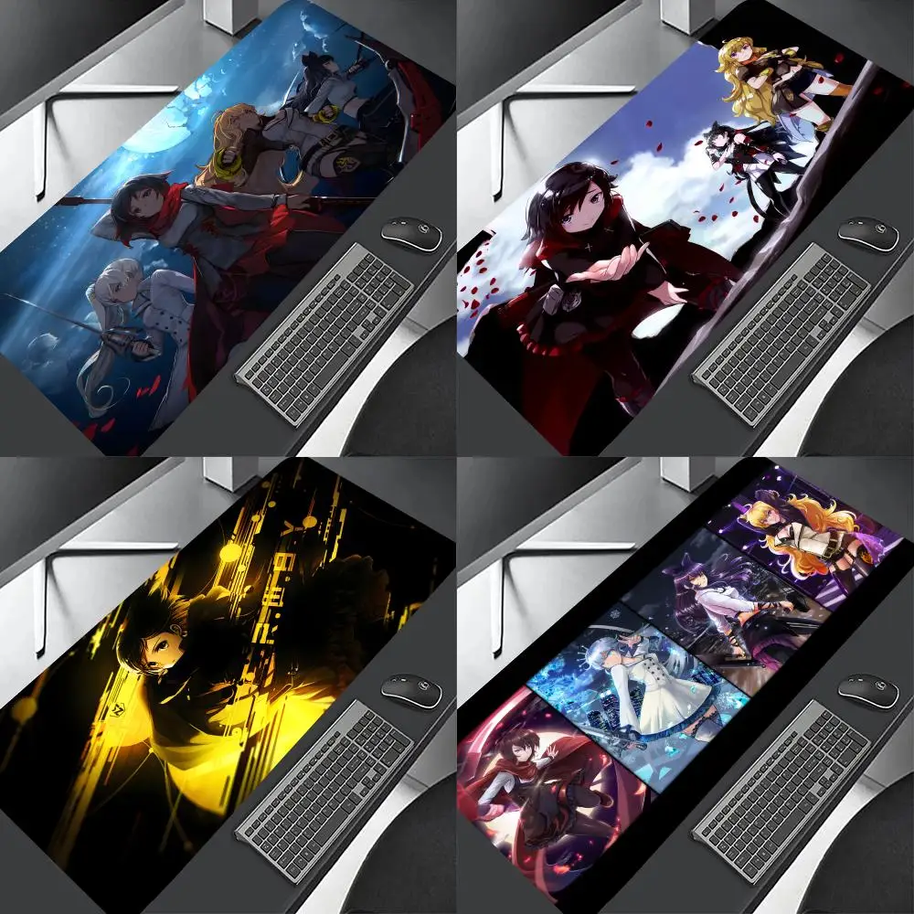 Cartoon R-Rwbys  Mouse Pad Professional E-Sports Mouse Pad Fine Surface Gaming Rubber Mouse Pad Smooth Desk Pad