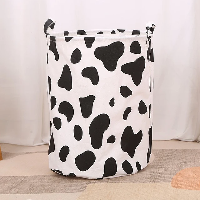 New Waterproof Fabric Laundry Basket Foldable Dirty Laundry Basket Clothing Toy Storage Sorting Home Multi-function Storage Buck 1