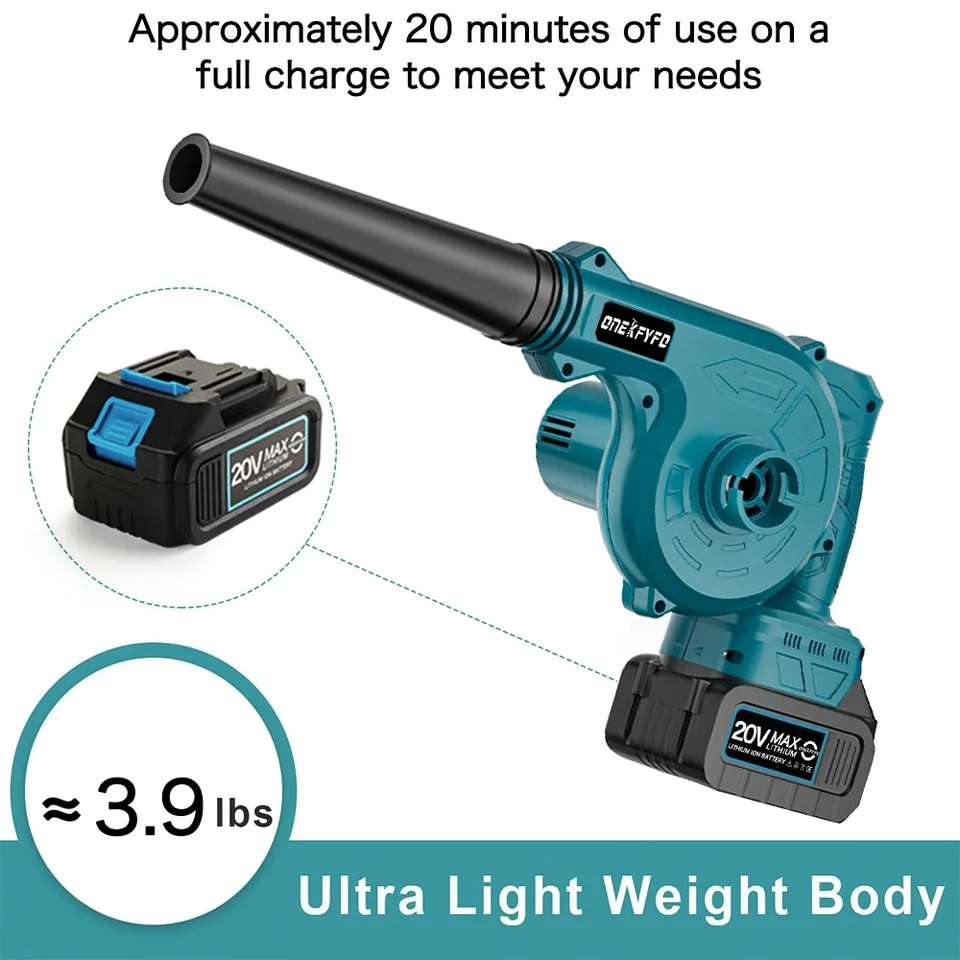 Souffleur à Feuilles électrique Portable Sans Fil Pour Makita Batterie