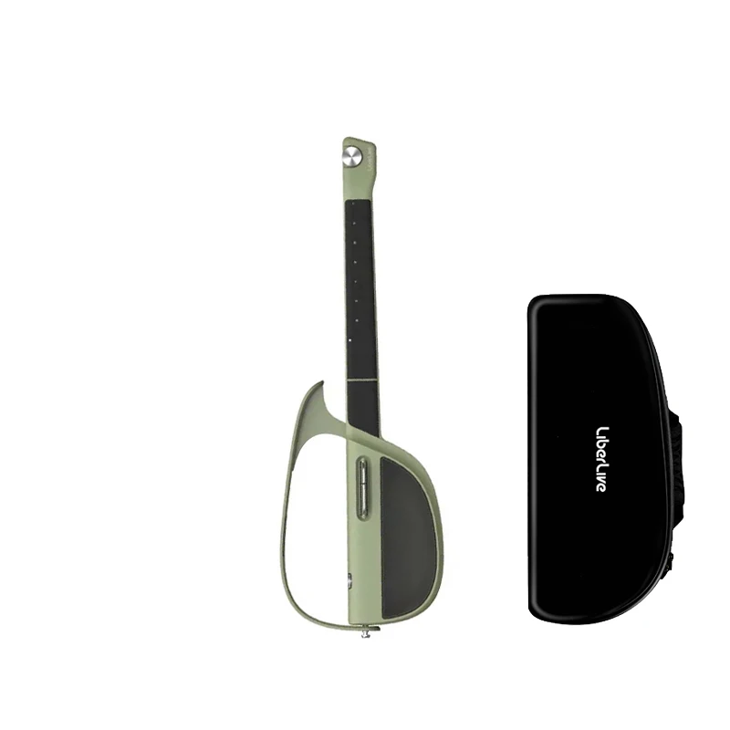 LiberLive Fusion Guitar ケース付き LiberLive C1 Stringless Foldable Smart Travel Guitar Fusion
