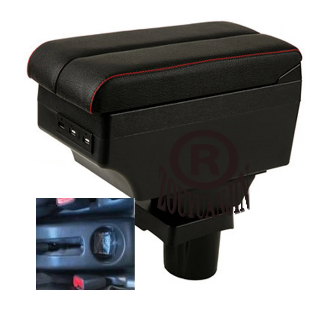 

For Toyota RAV4 Armrest Box Retrofit Parts Center Console Special Storage Space Car Elbow Rest with USB Cup Holder