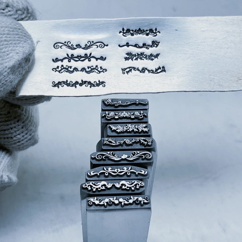 Flower Metal Stamping Punch – Steel Jewelry & Leather Craft Tool 2