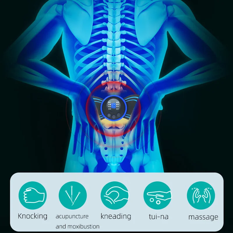 Portable Mini EMS Neck Massager Electric Body Shaping Massage Sticker for  Shoulder Leg Arm Abdomen Muscle Stimulator Massage Pad - AliExpress