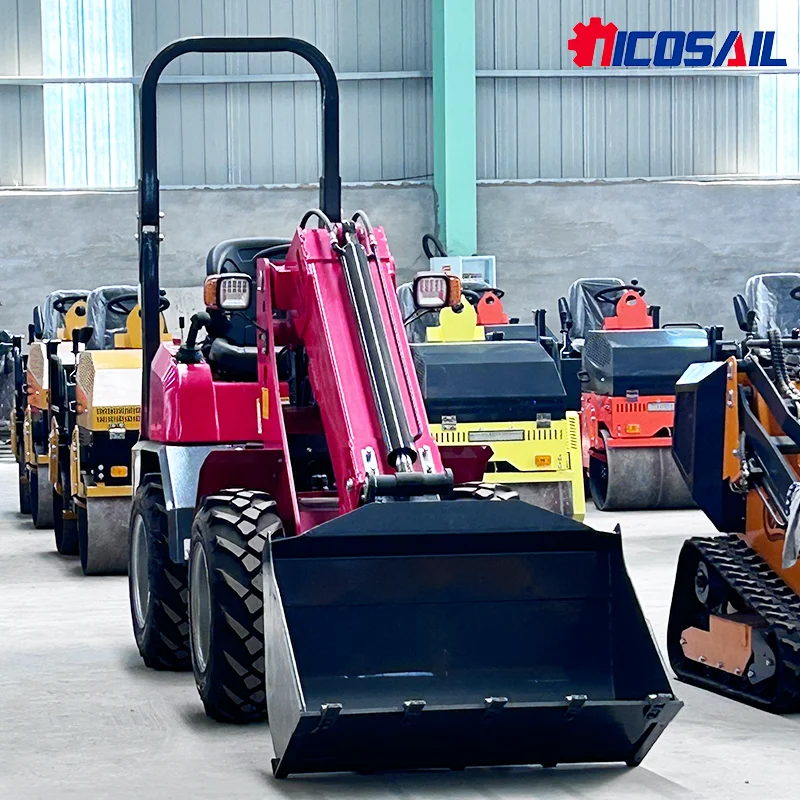 Nicosail Hot Sale Multifunktions-Frontlader für den Bauernhofpreise kleiner Mini-Teleskoplader aus China
