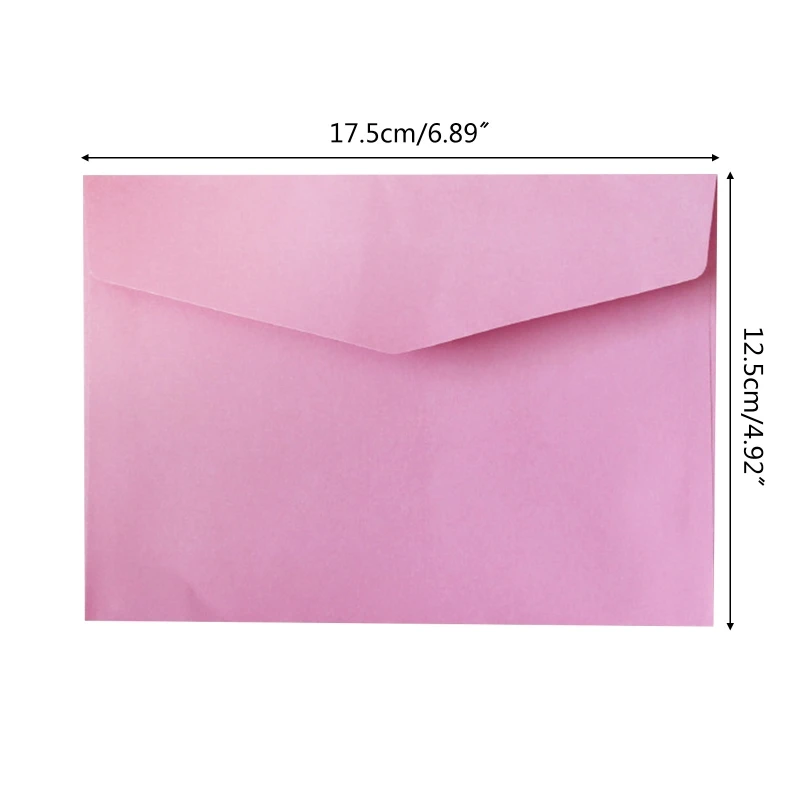 7 X 5 Inches Colored Envelopes Vintage Envelope Large Cash Envelopes