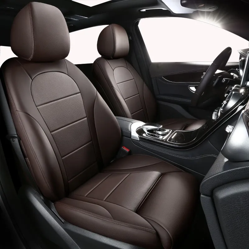 

Car Seat Cover For Hyundai I30 Ix35 Tucson Santa Fe Creta Palisade Solaris Waterproof Custom Luxury Leather Man Auto Accessories
