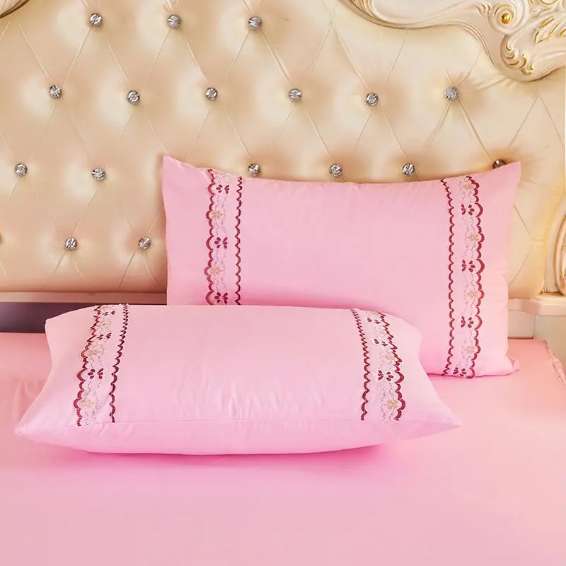 luxo princesa romântico cama propagação com fronha