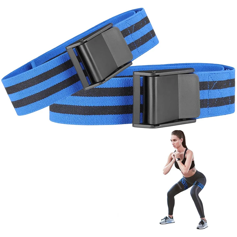 

BFR Gluteal Occlusion Bands Workout Your Butt Thigh Arm Squat Exercise Booty Belt Muscle Training Fabric Fitness Resistance Band