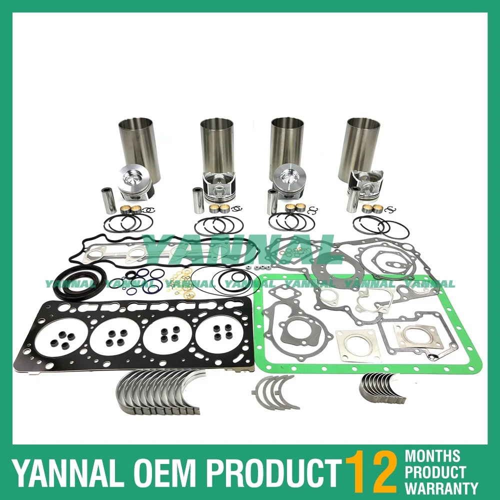 

Комплект прокладки цилиндра V3800 с комплектом прокладок для запасных частей двигателя Kubota